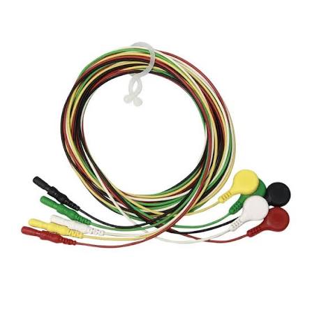 Kábel pre pripojenie elektród s "cvok" konektorom DIN